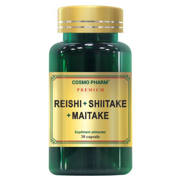 Reishi Shiitake Maitake Cosmo Pharm - 30 tablete
